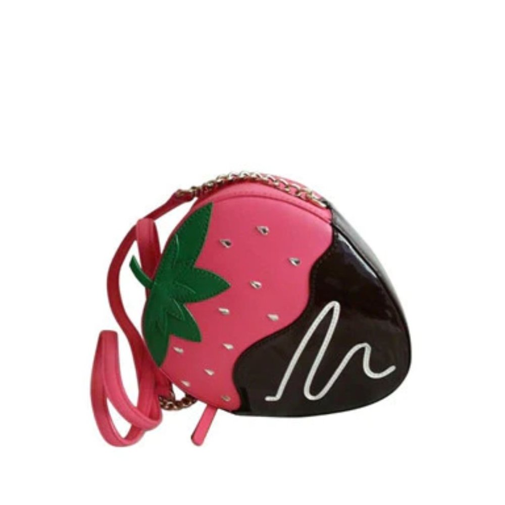 Kate Spade New York "Creme de la Creme" Strawberry Crossbody Purse